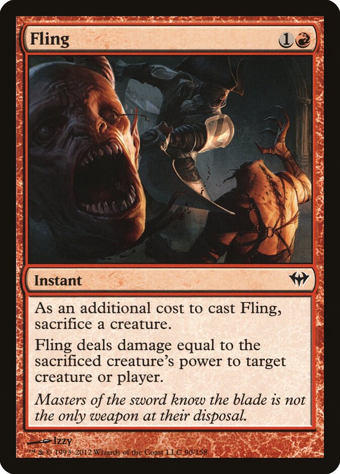 Arremessar / Fling - Magic: The Gathering - MoxLand