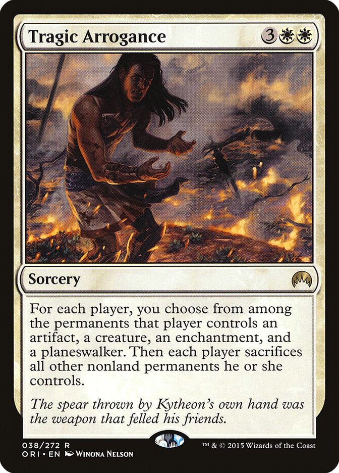 Arrogância Trágica / Tragic Arrogance - Magic: The Gathering - MoxLand