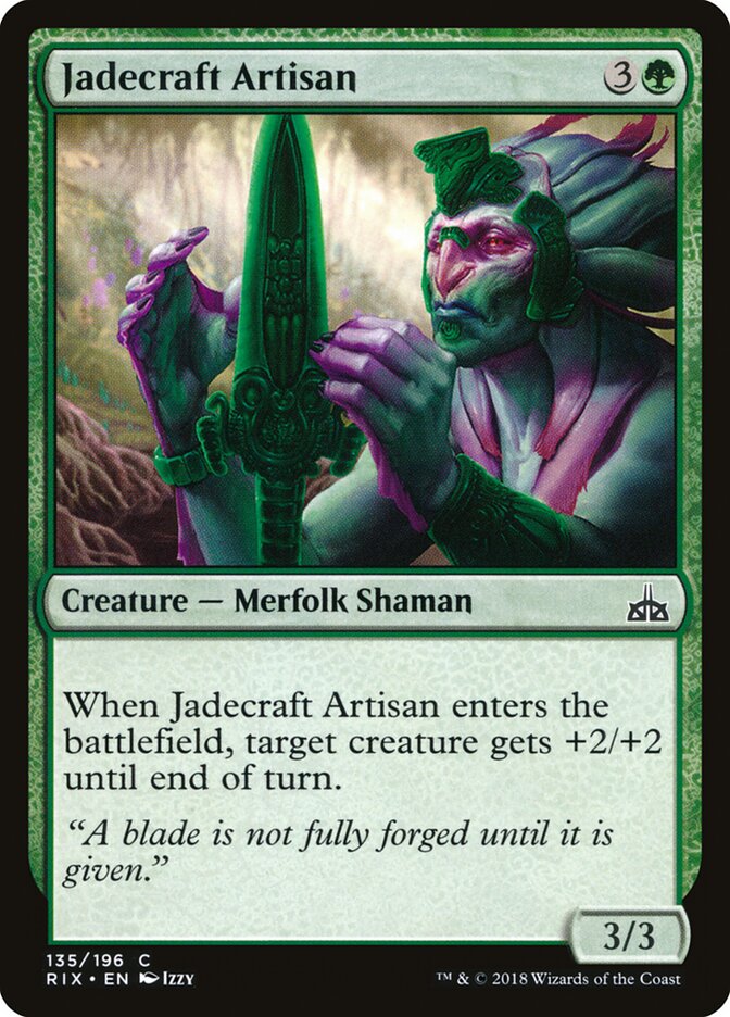 Artesão Jadeiro / Jadecraft Artisan - Magic: The Gathering - MoxLand