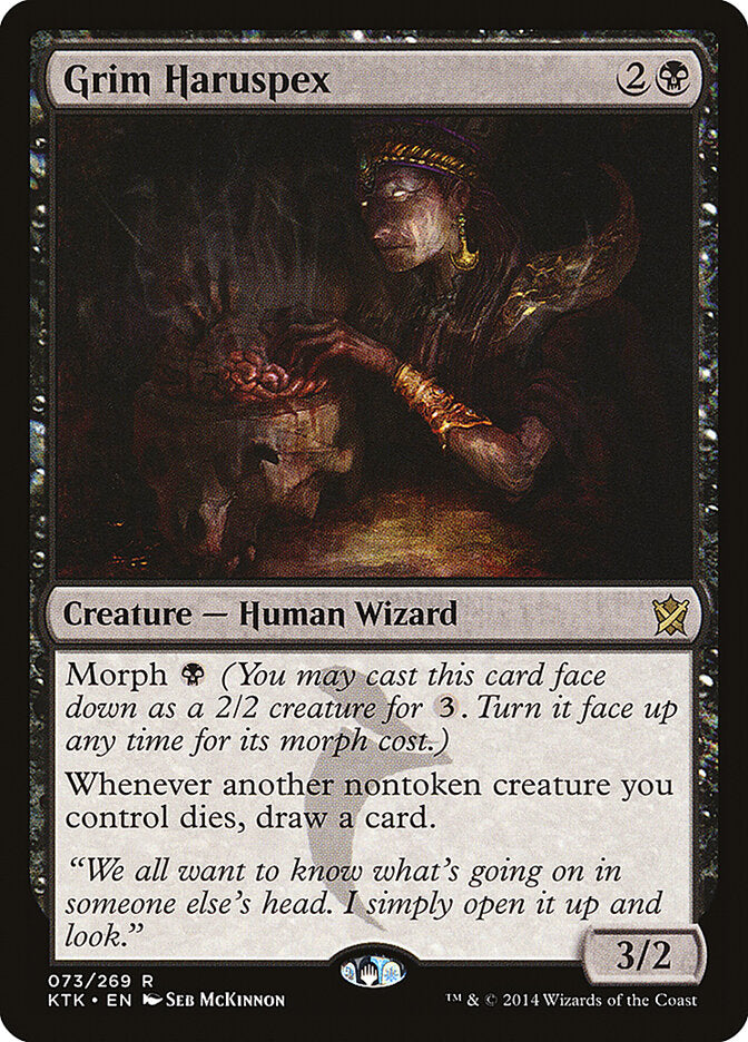 Arúspice Sinistra / Grim Haruspex - Magic: The Gathering - MoxLand