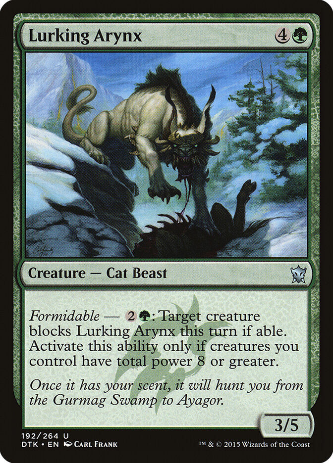 Arynx Espreitadora / Lurking Arynx - Magic: The Gathering - MoxLand