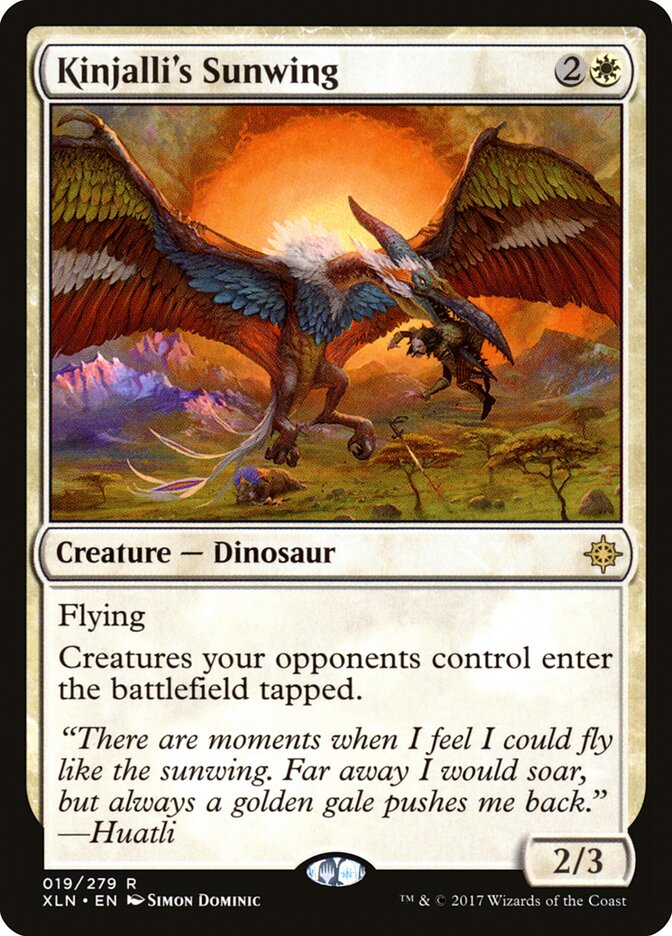 Asa‑solar de Kinjalli / Kinjalli's Sunwing - Magic: The Gathering - MoxLand