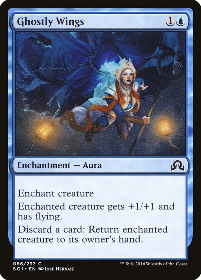 Asas Fantasmagóricas / Ghostly Wings - Magic: The Gathering - MoxLand