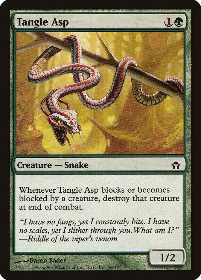 Áspide do Emaranhado / Tangle Asp - Magic: The Gathering - MoxLand