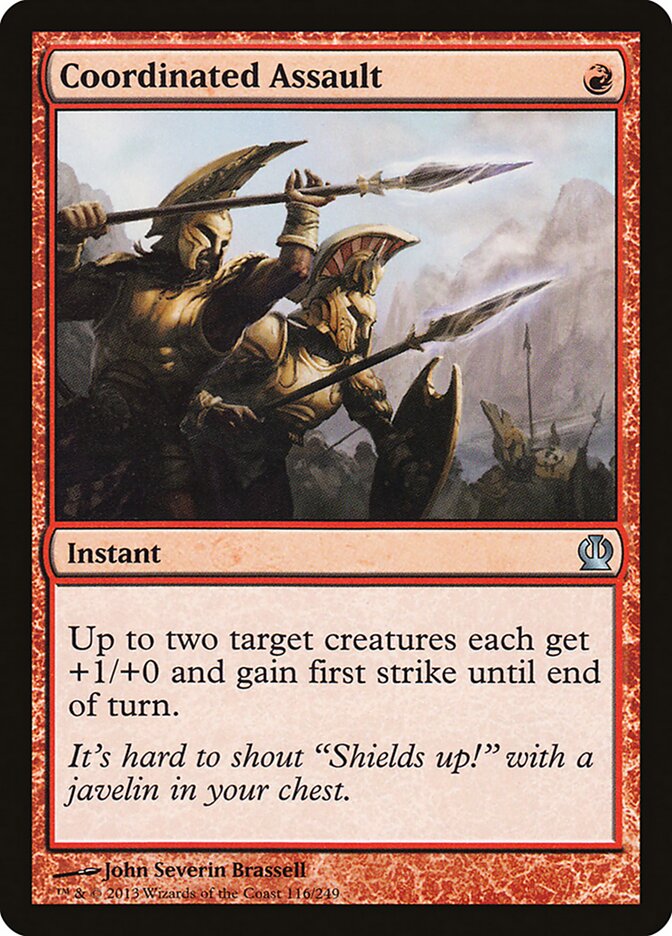 Assalto Coordenado / Coordinated Assault - Magic: The Gathering - MoxLand