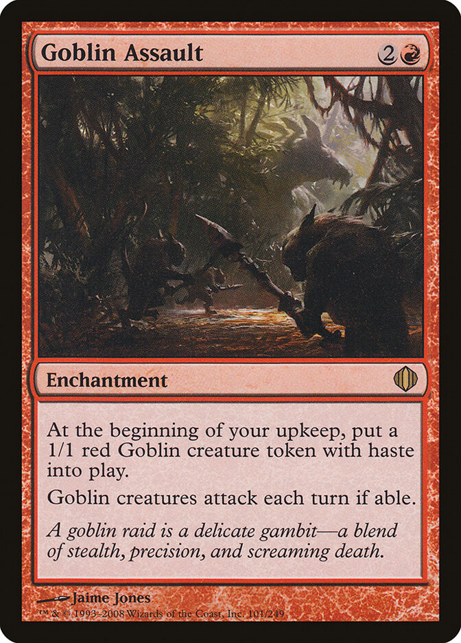 Assalto Goblin / Goblin Assault - Magic: The Gathering - MoxLand