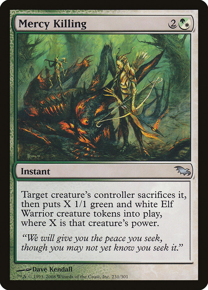 Assassinato por Misericórdia / Mercy Killing - Magic: The Gathering - MoxLand