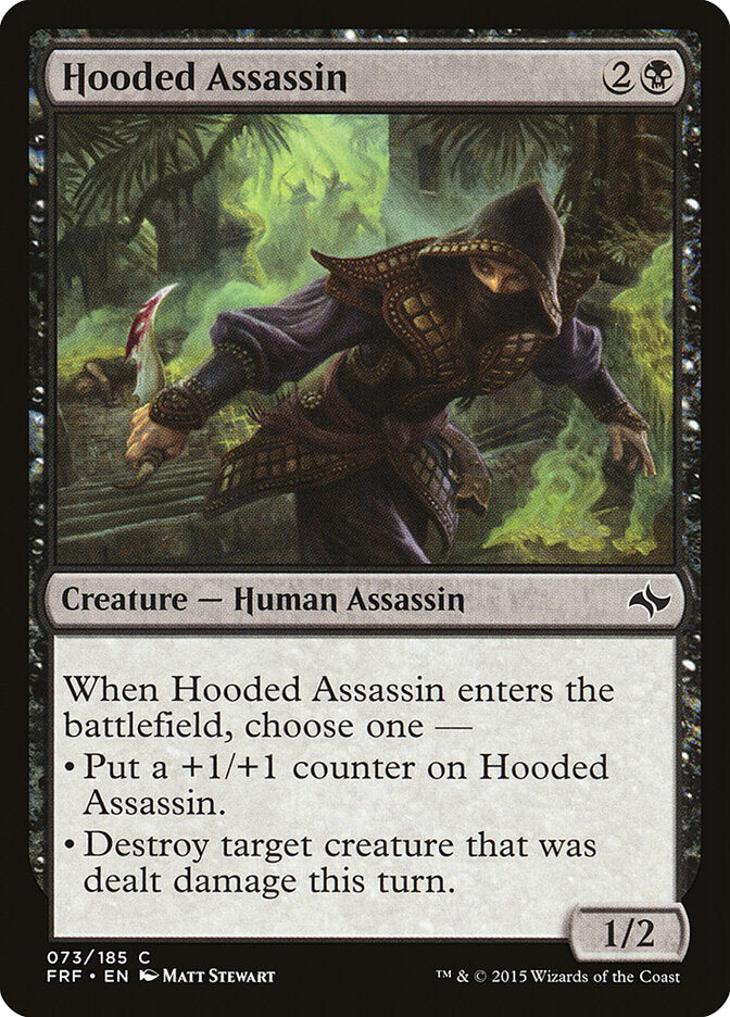 Assassino Encapuzado / Hooded Assassin - Magic: The Gathering - MoxLand