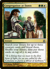 Assembléia ao Alvorecer / Congregation at Dawn - Magic: The Gathering - MoxLand