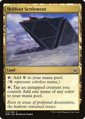 Assentamento da Resistência / Holdout Settlement - Magic: The Gathering - MoxLand