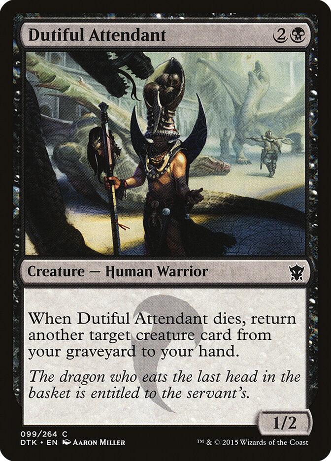 Assistente Obediente / Dutiful Attendant - Magic: The Gathering - MoxLand