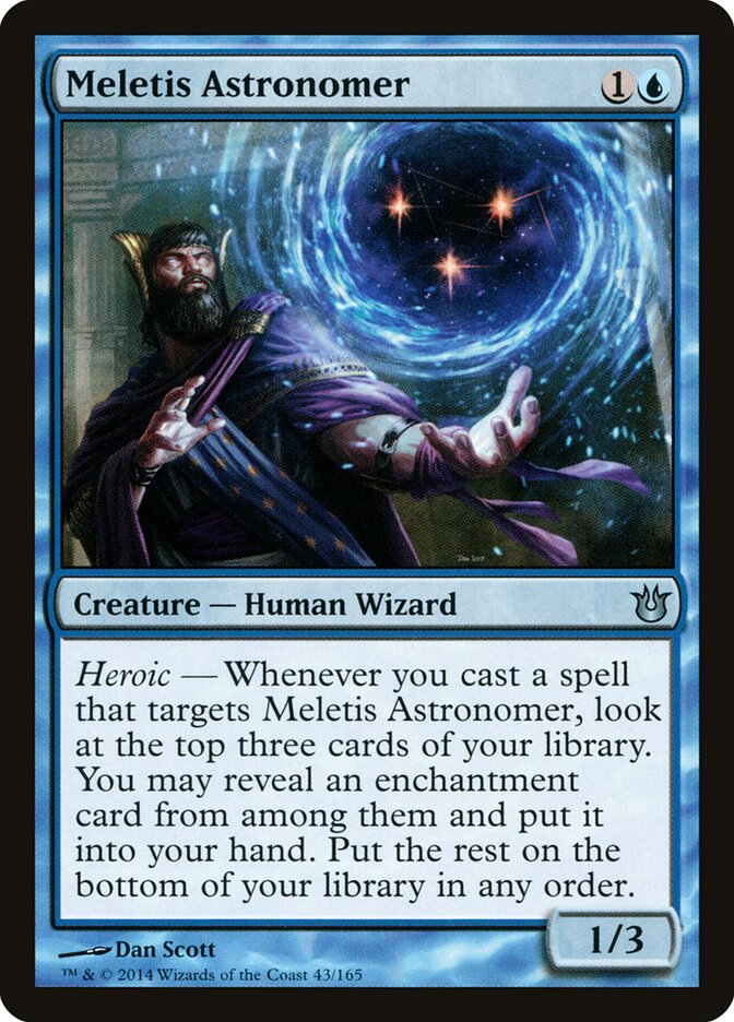 Astrônomo de Meletis / Meletis Astronomer - Magic: The Gathering - MoxLand