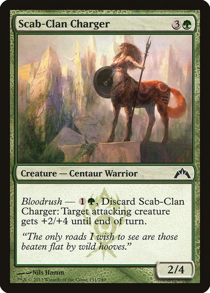 Atacante do Clã Scab / Scab-Clan Charger - Magic: The Gathering - MoxLand