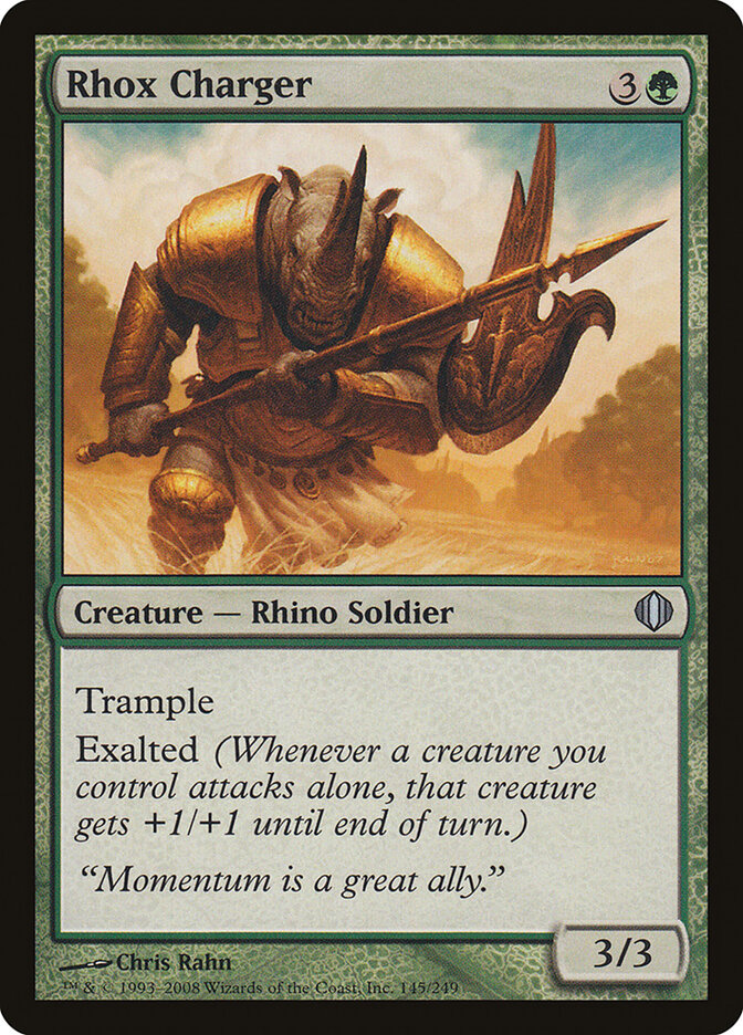 Atacante Rhox / Rhox Charger - Magic: The Gathering - MoxLand