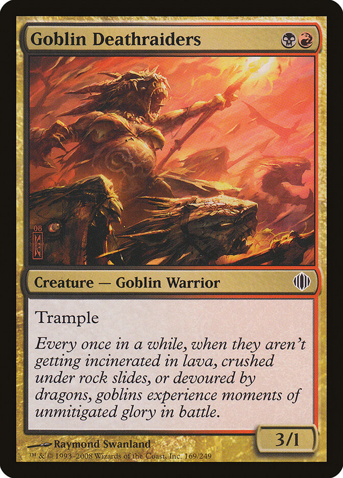 Atacantes Letais Goblin / Goblin Deathraiders - Magic: The Gathering - MoxLand