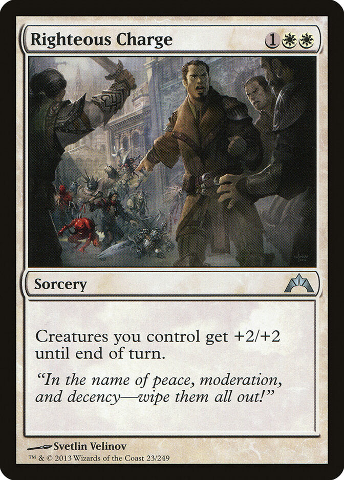 Ataque dos Justos / Righteous Charge - Magic: The Gathering - MoxLand