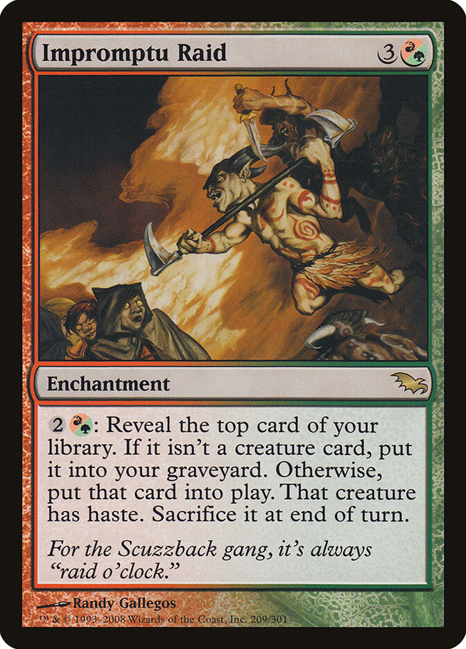 Ataque Improvisado / Impromptu Raid - Magic: The Gathering - MoxLand
