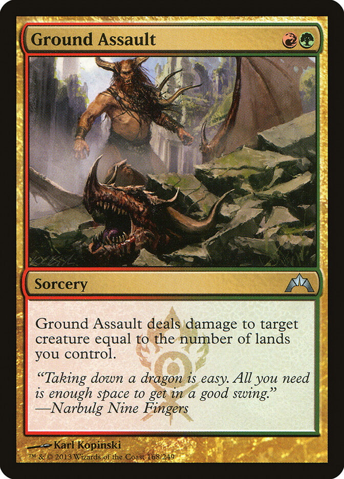 Ataque por Terra / Ground Assault - Magic: The Gathering - MoxLand
