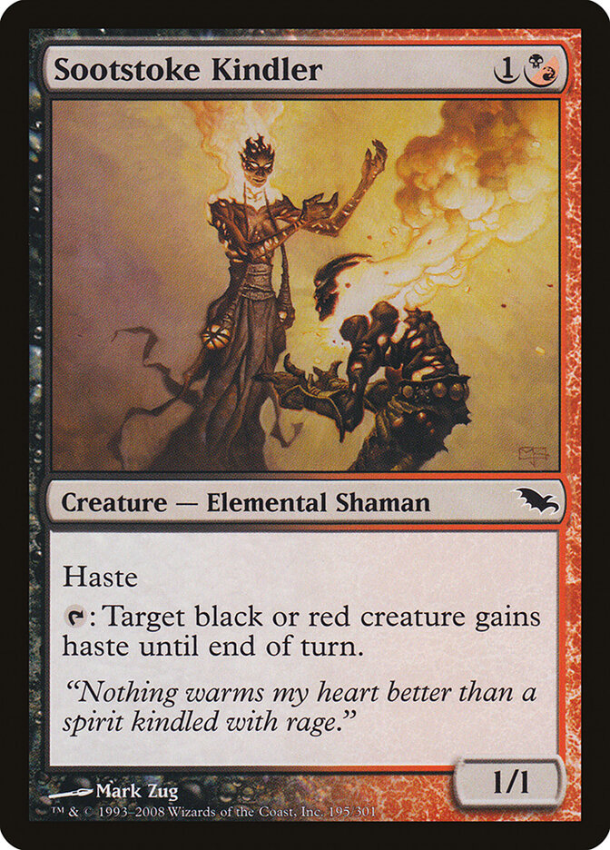 Atiça-Fuligem / Sootstoke Kindler - Magic: The Gathering - MoxLand