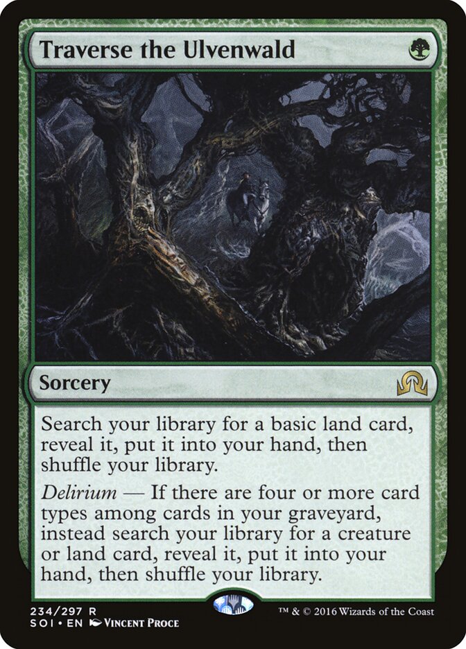 Atravessar Ulvenwald / Traverse the Ulvenwald - Magic: The Gathering - MoxLand