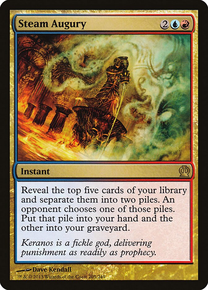 Augúrio Vaporoso / Steam Augury - Magic: The Gathering - MoxLand