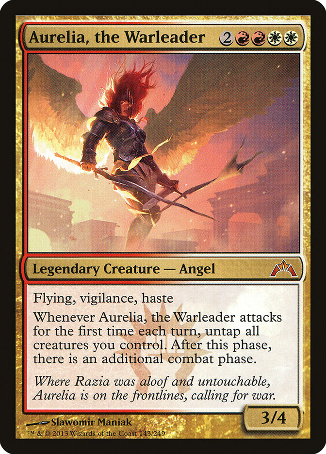Aurélia, Líder de Guerra / Aurelia, the Warleader - Magic: The Gathering - MoxLand