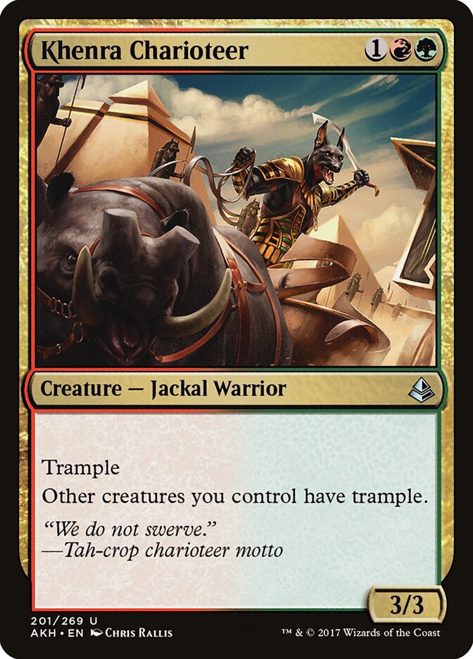 Auriga Khenra / Khenra Charioteer