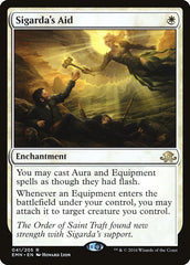 Auxílio de Sigarda / Sigarda's Aid - Magic: The Gathering - MoxLand