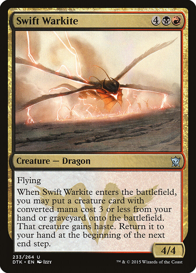 Avérneo Belicoso Veloz / Swift Warkite - Magic: The Gathering - MoxLand
