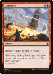Demolir / Demolish - Magic: The Gathering - MoxLand