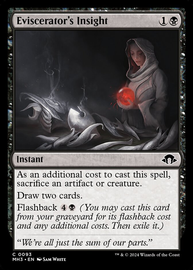 Percepção do Eviscerador / Eviscerator's Insight - Magic: The Gathering - MoxLand