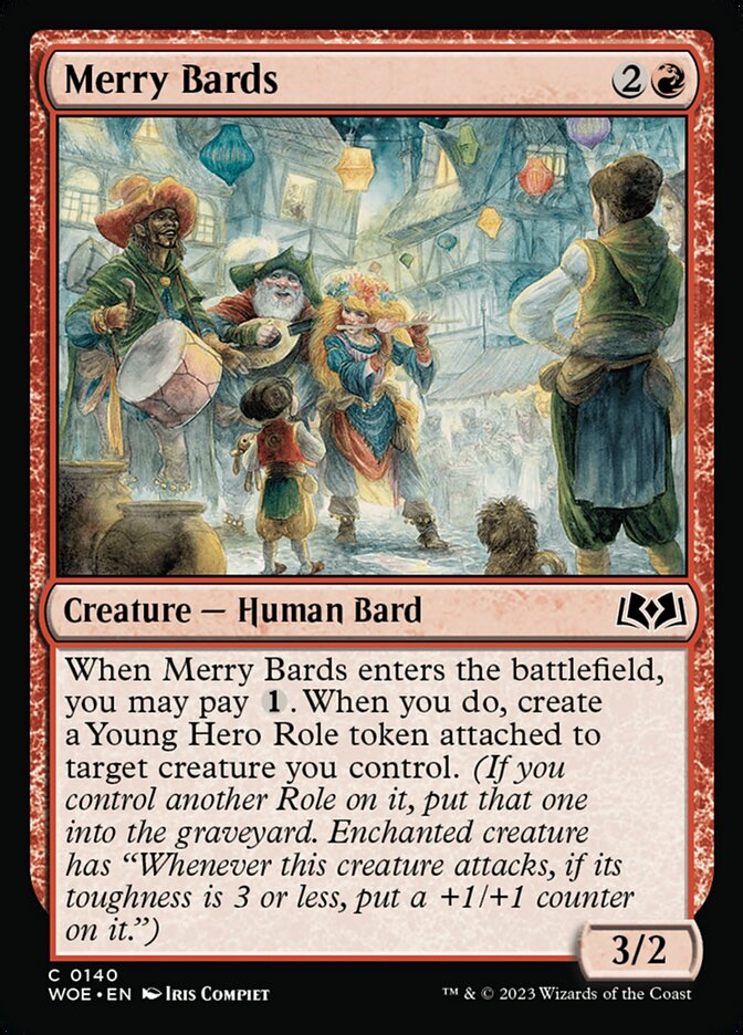Bardos Alegres / Merry Bards - Magic: The Gathering - MoxLand