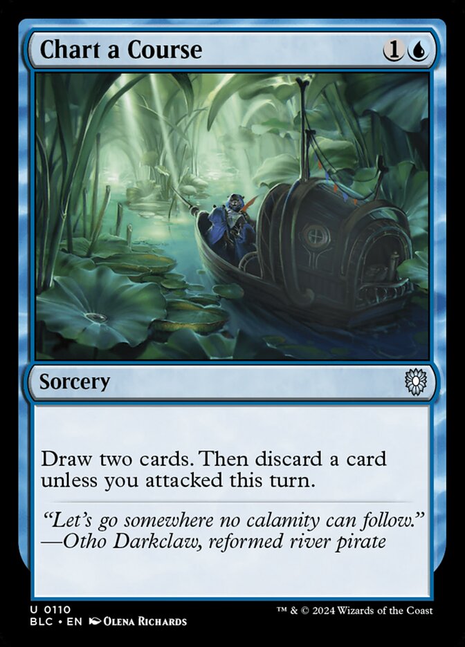 Traçar uma Rota / Chart a Course - Magic: The Gathering - MoxLand