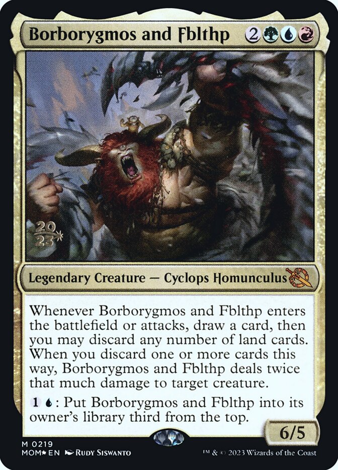 Borborigmo e Fblthp / Borborygmos and Fblthp - Magic: The Gathering - MoxLand
