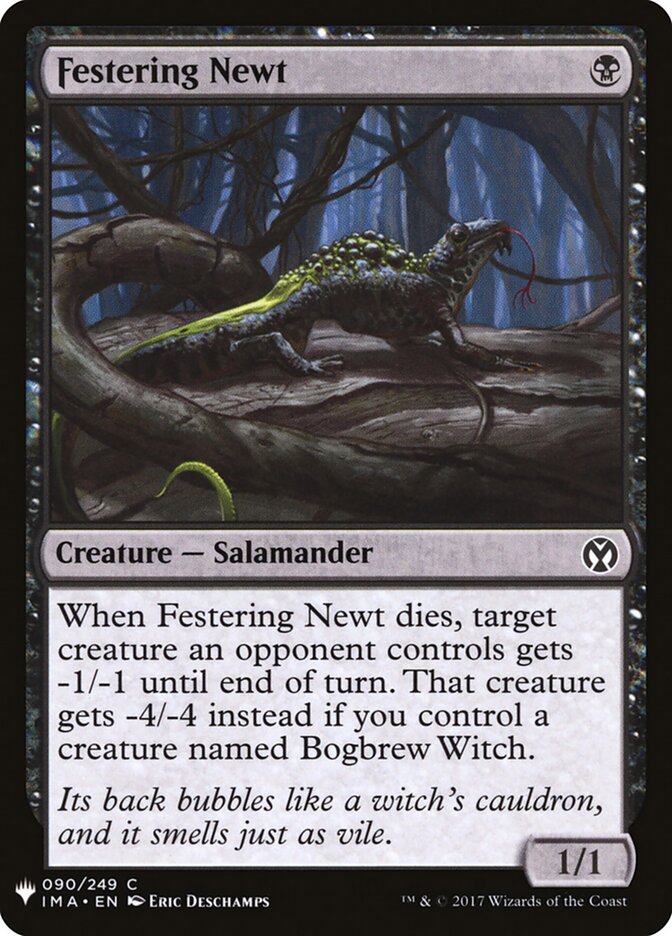 Salamandra Purulenta / Festering Newt - Magic: The Gathering - MoxLand
