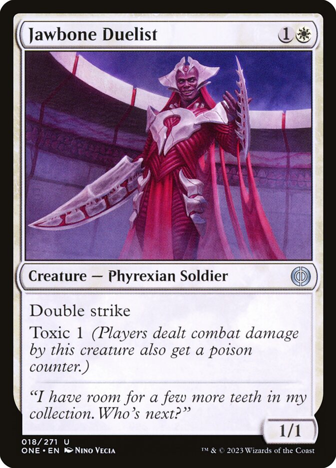 Duelista da Mandíbula / Jawbone Duelist - Magic: The Gathering - MoxLand