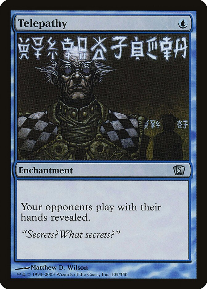 Telepatia / Telepathy - Magic: The Gathering - MoxLand