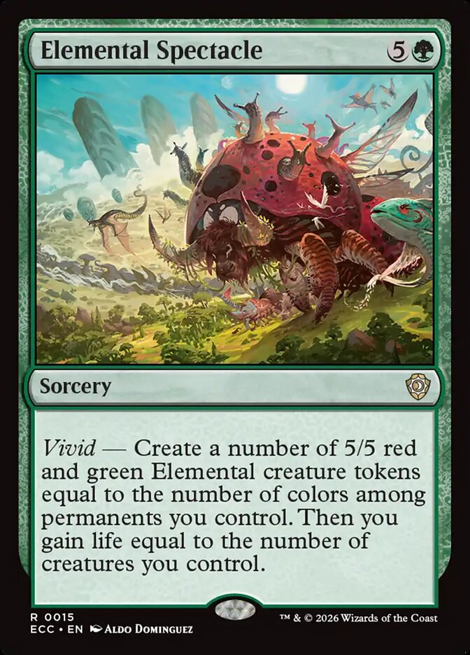 Elemental Spectacle - Magic: The Gathering - MoxLand
