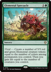 Elemental Spectacle - Magic: The Gathering - MoxLand