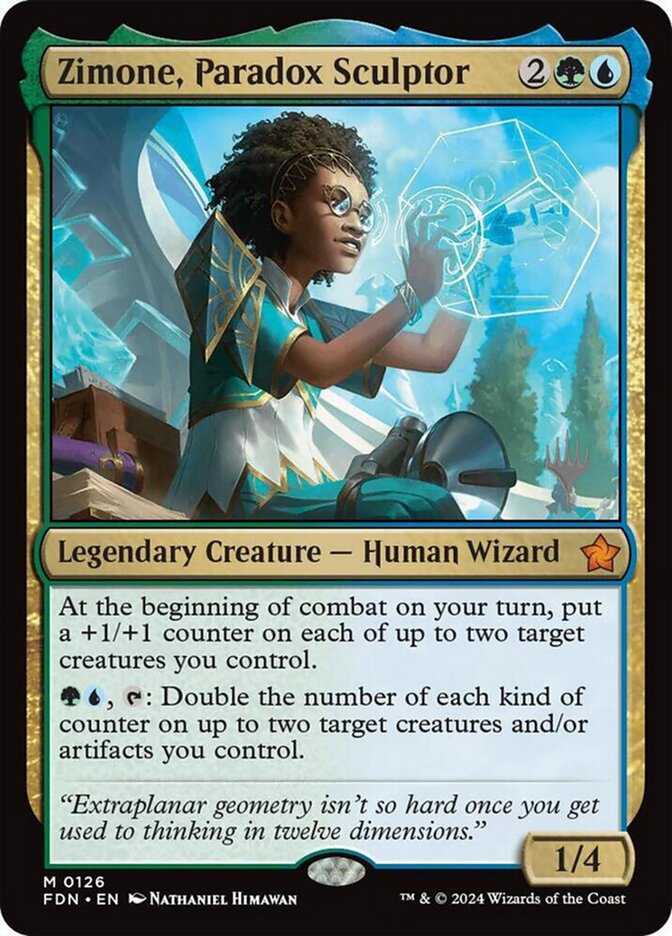 Zimone, Paradox Sculptor - Magic: The Gathering - MoxLand