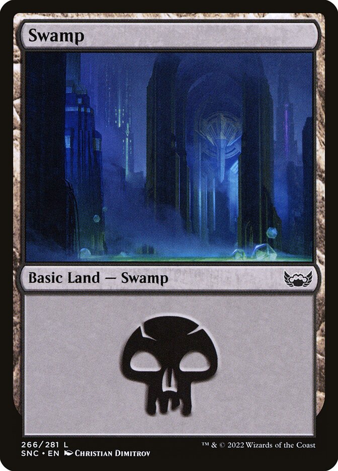 Pântano / Swamp - Magic: The Gathering - MoxLand