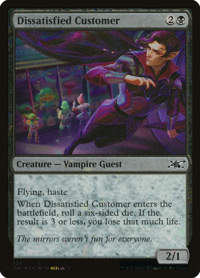 Dissatisfied Customer - Magic: The Gathering - MoxLand