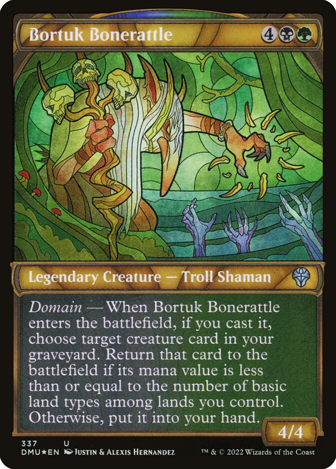 Bortuk Chocalho de Ossos / Bortuk Bonerattle - Magic: The Gathering - MoxLand