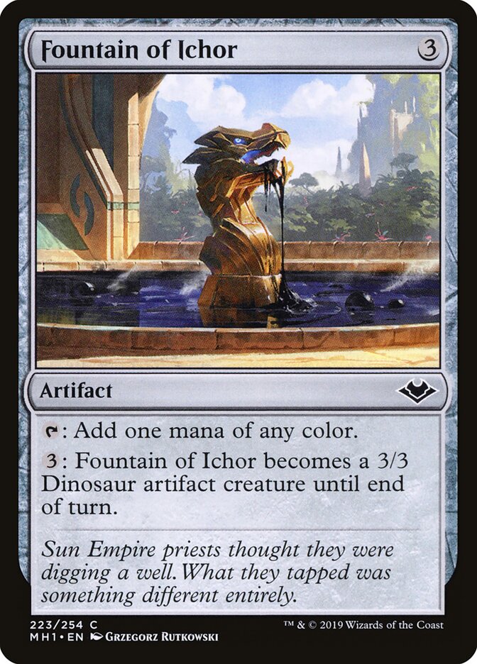Chafariz de Icor / Fountain of Ichor - Magic: The Gathering - MoxLand