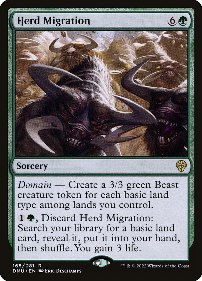 Migração do Rebanho / Herd Migration - Magic: The Gathering - MoxLand