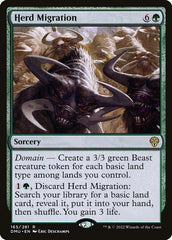 Migração do Rebanho / Herd Migration - Magic: The Gathering - MoxLand