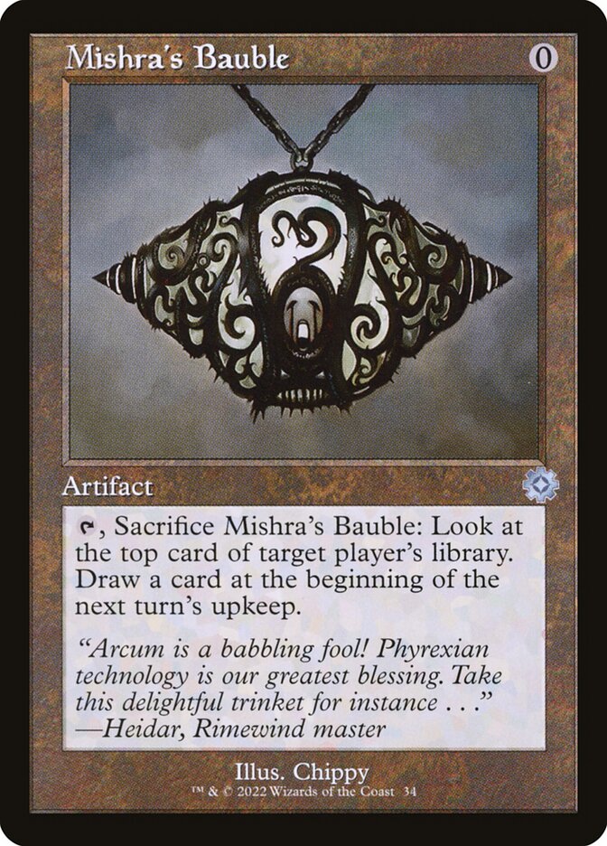 Bijuteria de Mishra / Mishra's Bauble - Magic: The Gathering - MoxLand