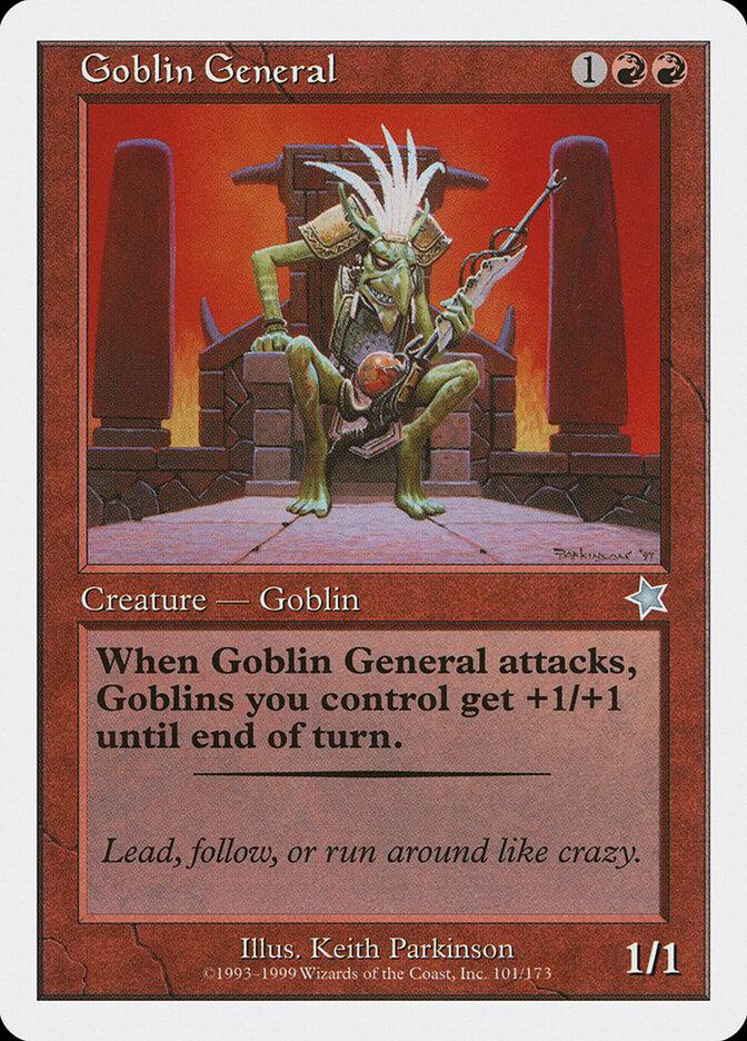 Goblin General - Magic: The Gathering - MoxLand