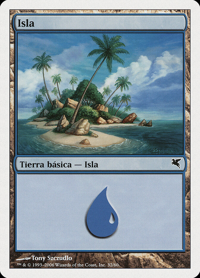 Ilha / Island - Magic: The Gathering - MoxLand