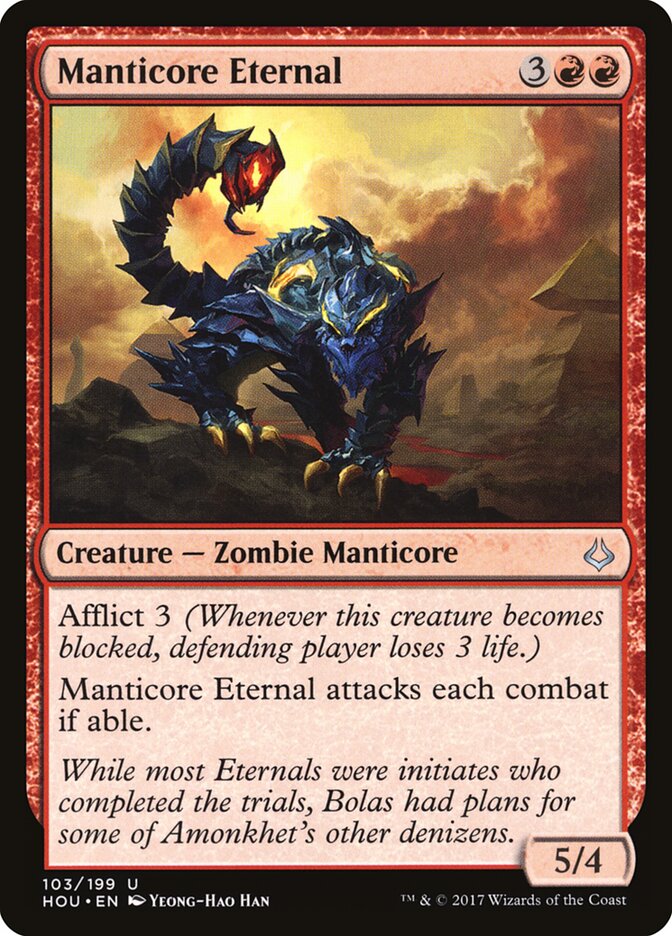 Eterna Mantícora / Manticore Eternal - Magic: The Gathering - MoxLand